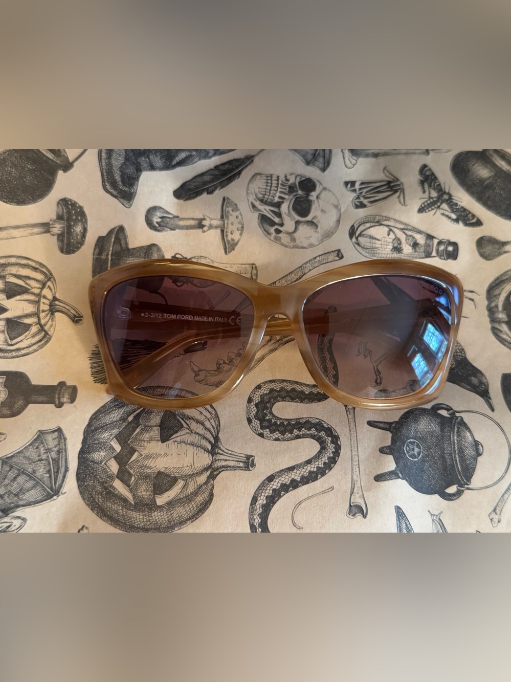 Vintage Tom Ford Caramel Brown 2012 Lana Sunglasses TF280 with Gradient Lenses - Picture 2 of 16